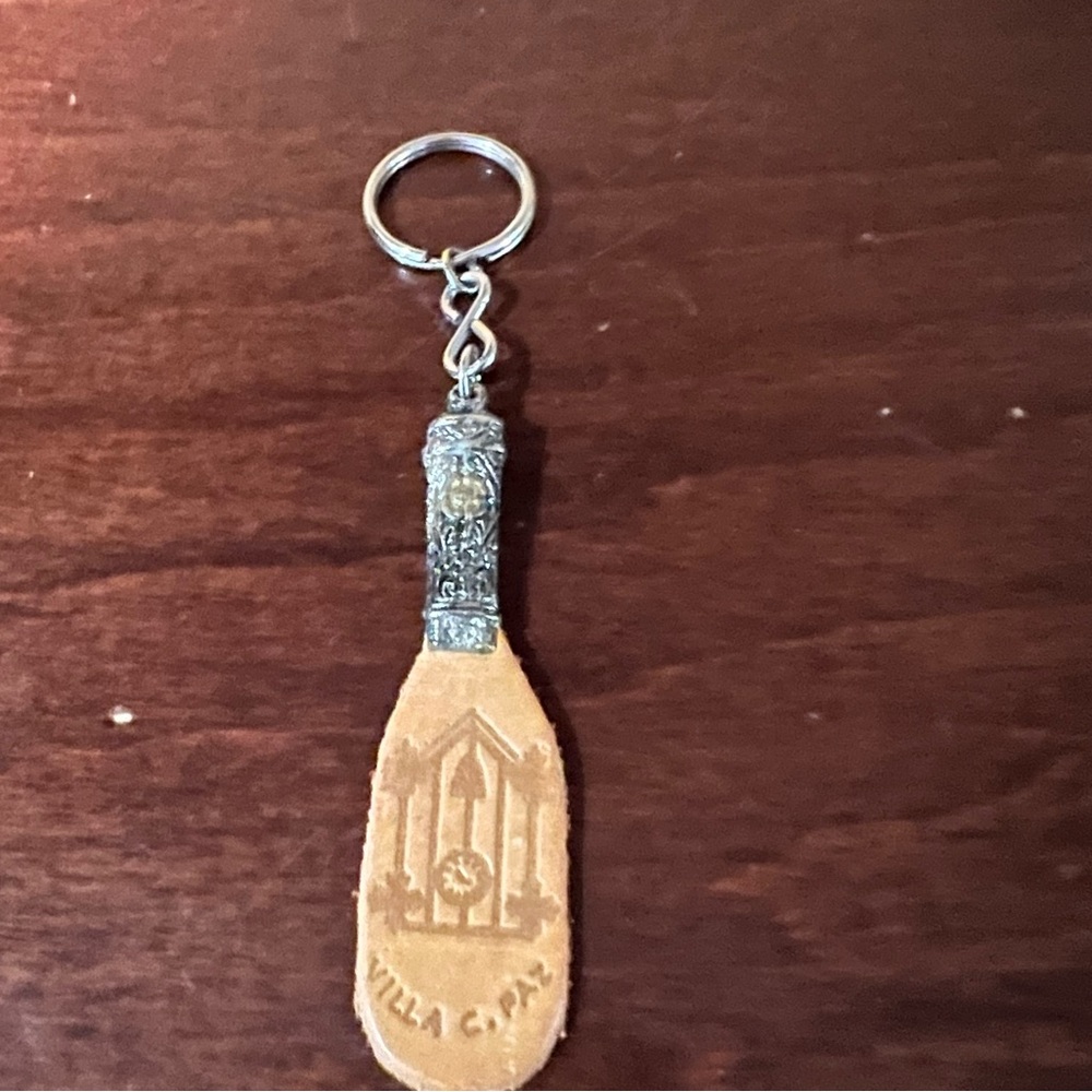 Argentina silver keyring key chain